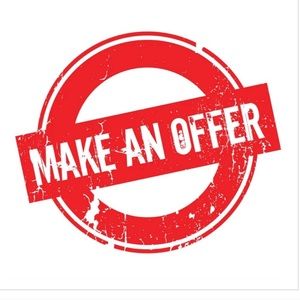 Never know if you don’t ask! Make an offer! Who knows! All offers considered.